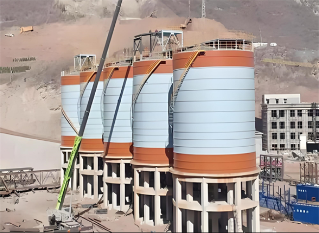 石家庄高架钢板仓