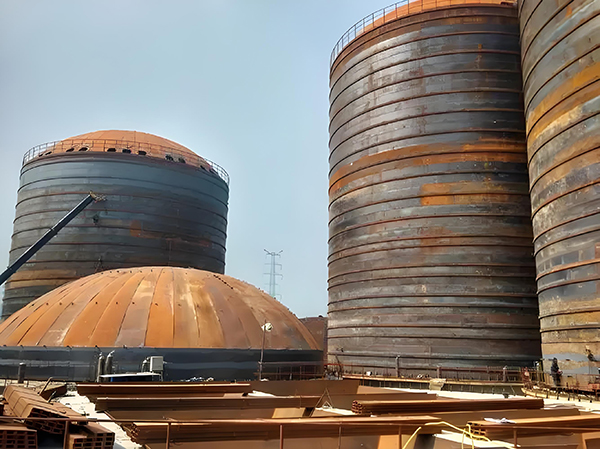 石家庄焦粉钢板仓